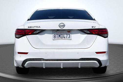 Cloud White 2020 Nissan Sentra SV