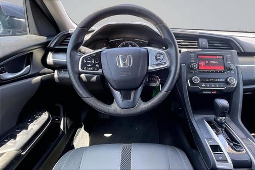 Gray 2019 Honda Civic LX