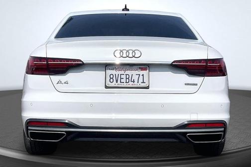 Glacier White Metallic 2021 Audi A4 40 Premium