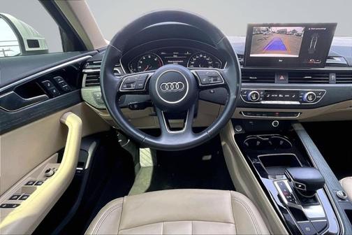 Glacier White Metallic 2021 Audi A4 40 Premium