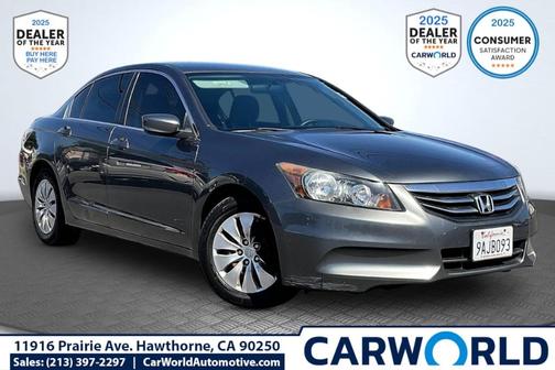 Polished Metal Metallic 2012 Honda Accord LX