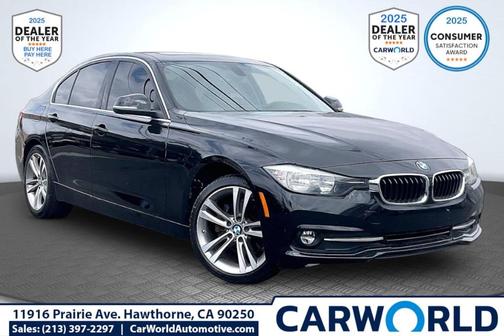 Black 2017 BMW 330 i