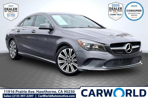 Metallic 2018 Mercedes-Benz CLA 250 Base Sedan