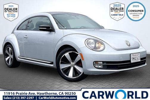 Reflex Silver Metallic 2012 Volkswagen Beetle 2.0T Turbo