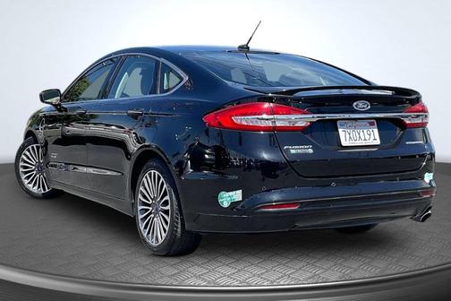 Shadow Black 2017 Ford Fusion Energi Titanium