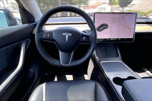 Gray 2021 Tesla Model Y Long Range
