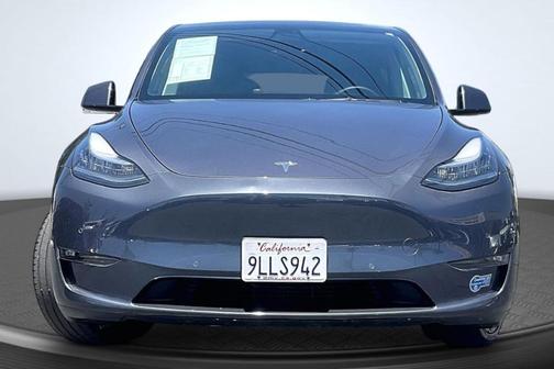 Gray 2021 Tesla Model Y Long Range