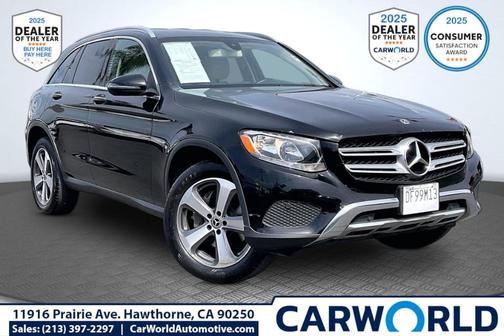 Black 2018 Mercedes-Benz GLC 300 Base
