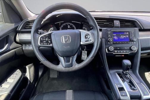 Platinum White Pearl 2020 Honda Civic LX