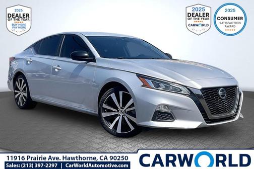Brilliant Silver Metallic 2021 Nissan Altima 2.5 SR