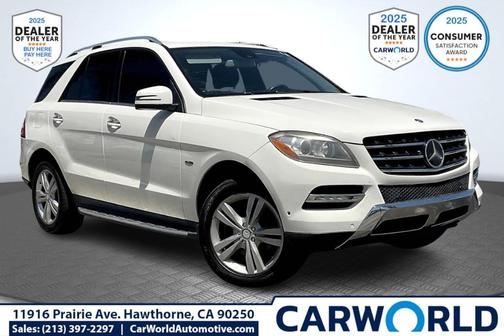 2012 Mercedes-Benz M-Class ML 350 4MATIC
