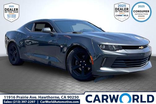 Nightfall Gray Metallic 2018 Chevrolet Camaro 1LT