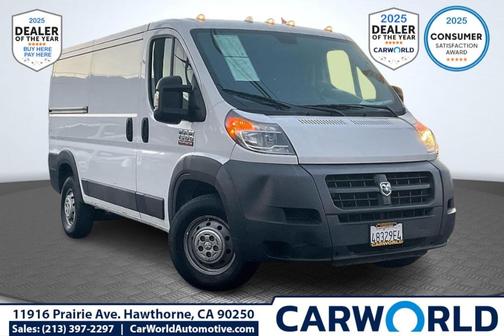 2016 RAM ProMaster 1500 Low Roof