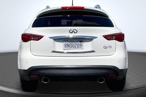 Majestic White 2017 INFINITI QX70 Base