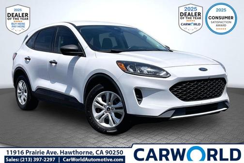 Oxford White 2021 Ford Escape S