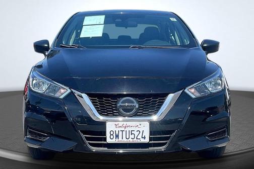 Black 2021 Nissan Versa S