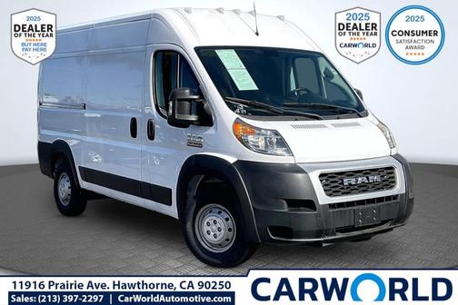 2019 RAM ProMaster 2500 High Roof