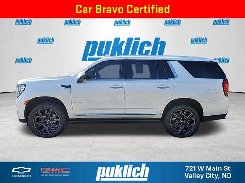 White Frost Tricoat 2024 GMC Yukon Denali
