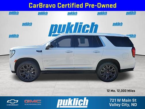 White Frost Tricoat 2024 GMC Yukon Denali