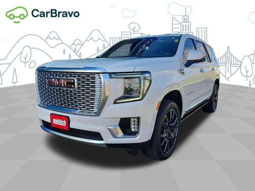 White Frost Tricoat 2024 GMC Yukon Denali