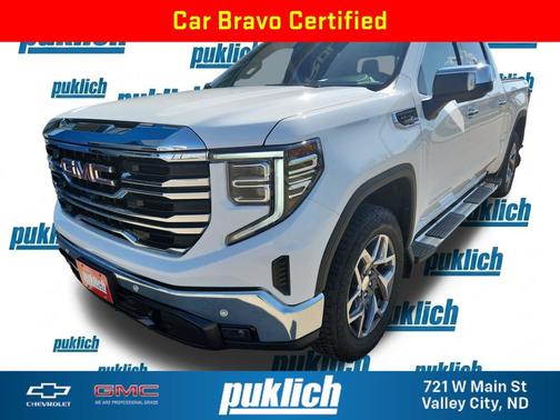 Summit White 2025 GMC Sierra 1500 SLT
