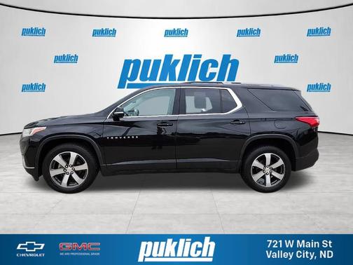 Mosaic Black Metallic 2018 Chevrolet Traverse LT Leather