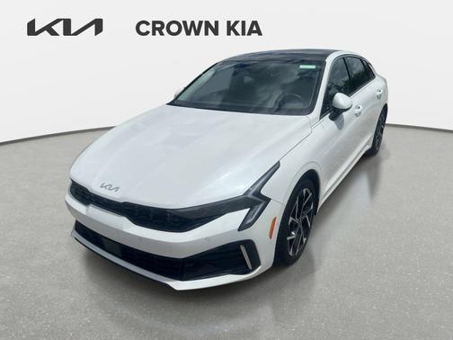 Snow White Pearl 2025 Kia K5 EX