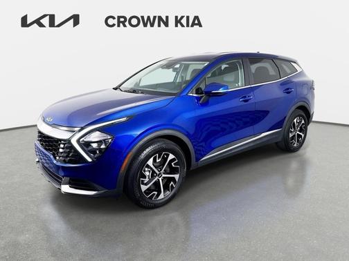 Sapphire Blue 2023 Kia Sportage EX