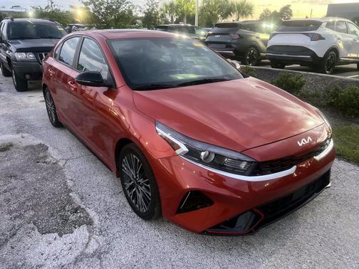 Fire Orange 2023 Kia Forte GT-Line