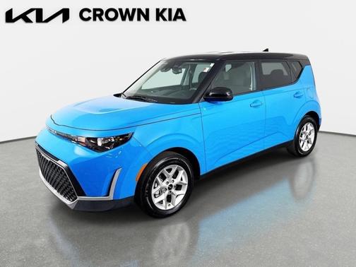 Surf Blue W/Black Roof 2025 Kia Soul S