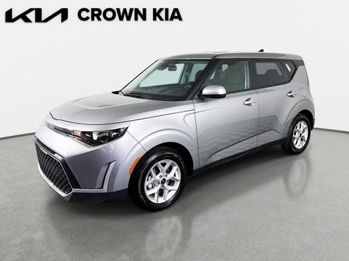 Gray 2025 Kia Soul LX Sedan