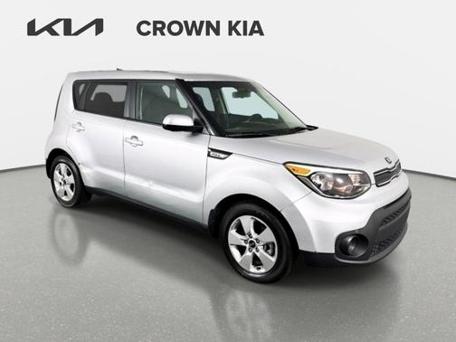 Bright Silver 2019 Kia Soul Base