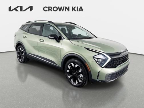 Jungle Green 2023 Kia Sportage X-Line