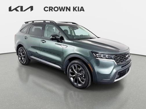 Aruba Green 2022 Kia Sorento X-Line SX Prestige