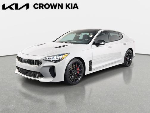 Ceramic Silver 2023 Kia Stinger GT2 Sedan