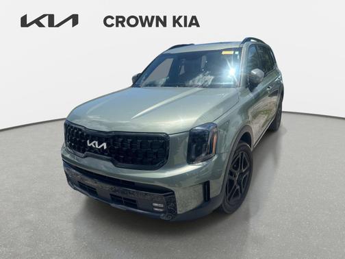 Jungle Green 2024 Kia Telluride SX X-Line