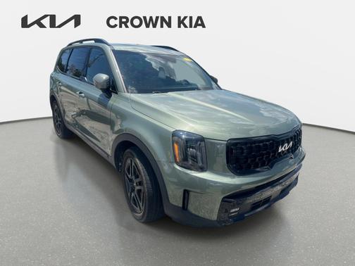 Jungle Green 2024 Kia Telluride SX X-Line