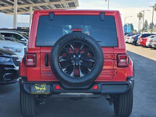 Firecracker Red Clearcoat 2025 Jeep Wrangler 4xe Sahara