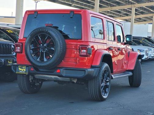 Firecracker Red Clearcoat 2025 Jeep Wrangler 4xe Sahara