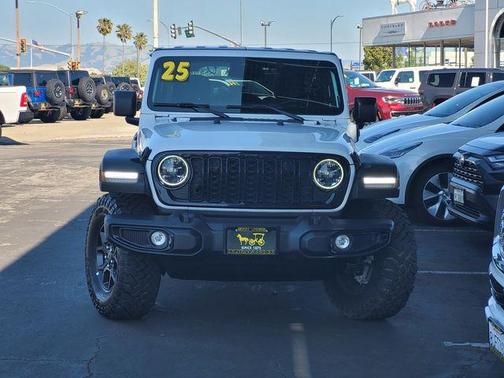 Bright White Clearcoat 2025 Jeep Wrangler 4xe Sport