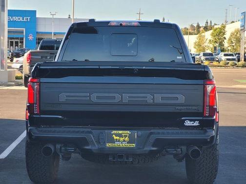 Black Metallic 2025 Ford F-150 Raptor