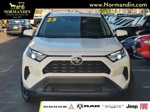 Super White 2025 Toyota RAV4 XLE