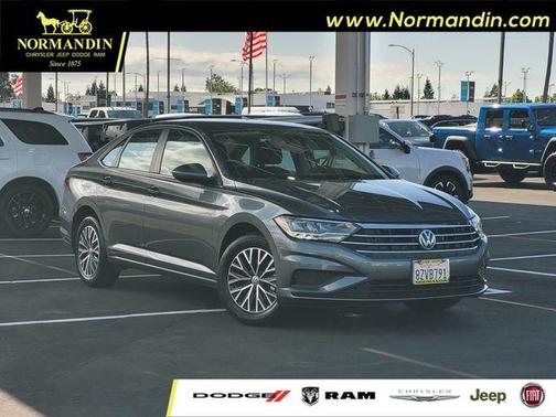 Platinum Gray Metallic 2021 Volkswagen Jetta 1.4T S