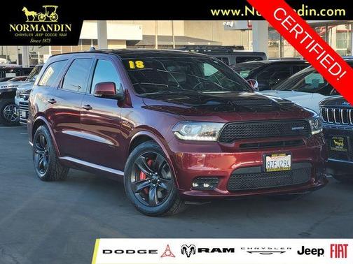 Octane Red Pearlcoat 2018 Dodge Durango SRT