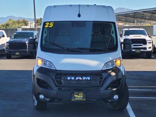 Bright White Clearcoat 2025 RAM ProMaster 2500 High Roof