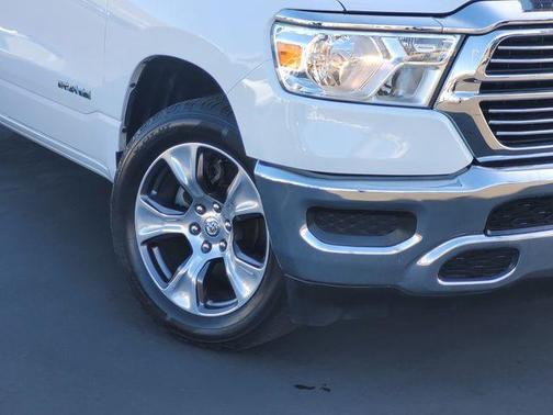 Bright White Clearcoat 2024 RAM 1500 Laramie