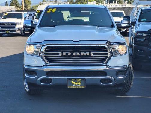 Bright White Clearcoat 2024 RAM 1500 Laramie