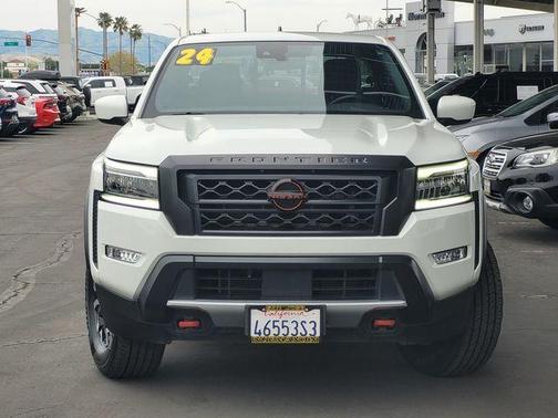 Glacier White 2023 Nissan Frontier PRO-X