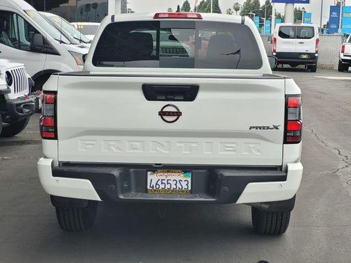 Glacier White 2023 Nissan Frontier PRO-X