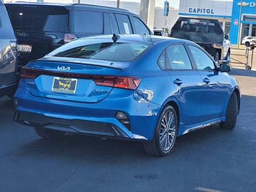 Blue 2024 Kia Forte GT-Line